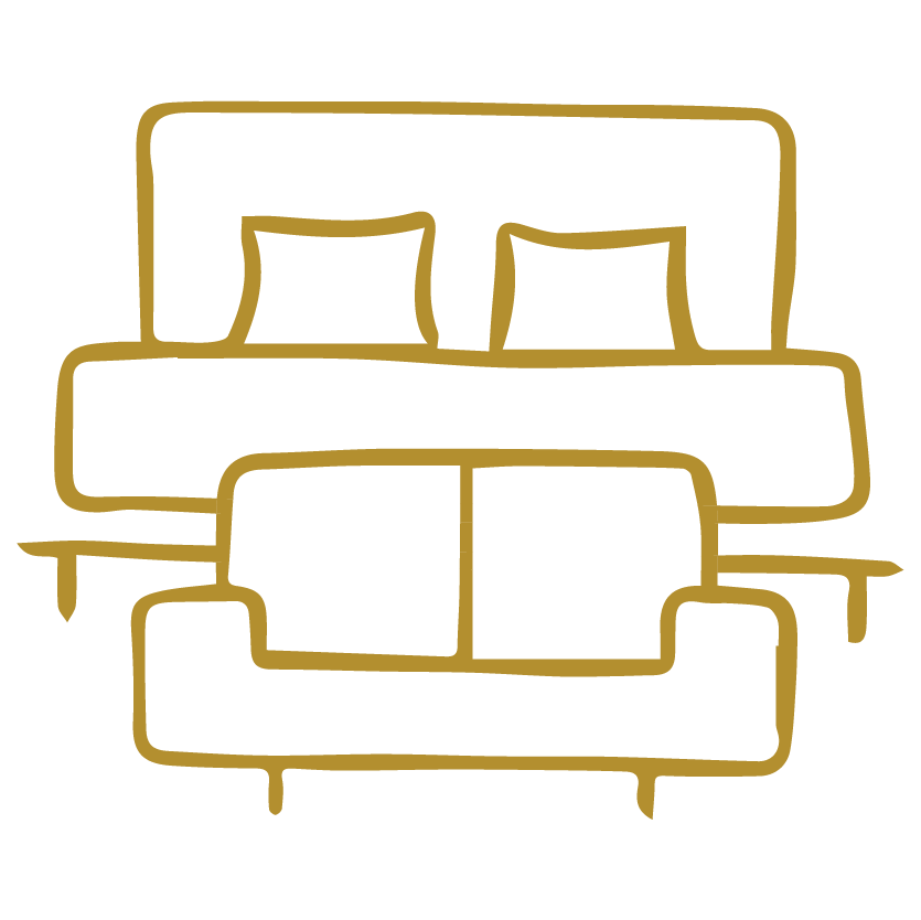 King Bed & Sofa Bed Icon